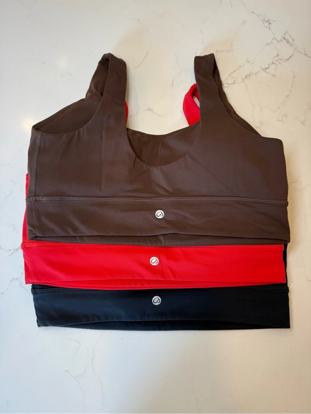 *Bundle of 3* •Medium• CRZ YOGA Butterluxe U Back Longline Sports Bra - Picture 2 of 14